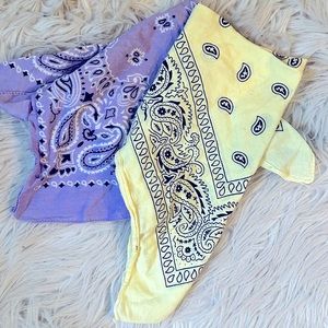 ✨sale✨ Two colored bandanas